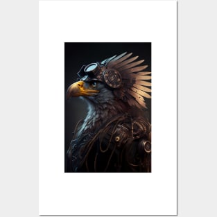 Steampunk Eagle Posters and Art